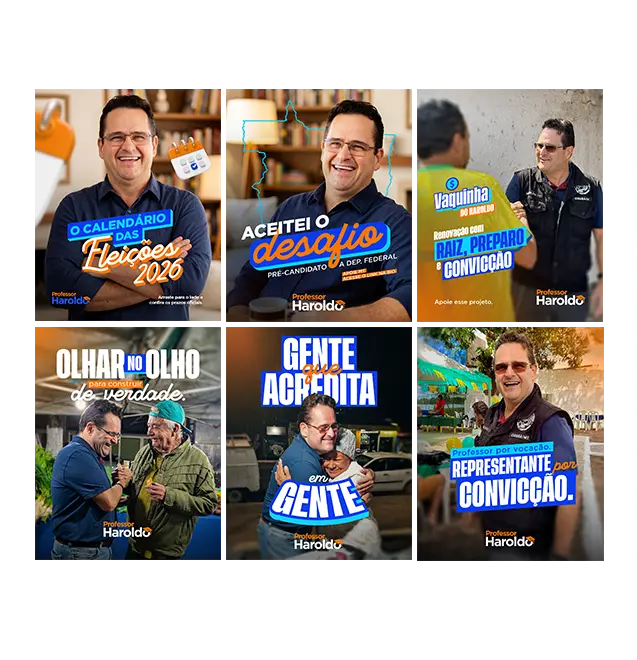 Publicações do Instagram @professorharoldoarruda